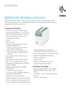 Datasheet for Zebra ZD51013-D0ER00FZ