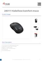 Datenblatt zu Equip 245111, EAN: 4015867227244