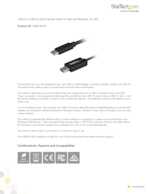 Datasheet for Startech.com USBC3LINK, EAN: 0065030875202