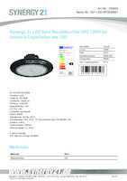 Datenblatt zu Synergy 21 S21-LED-UFO026081, EAN: 4038816158598