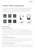 Datasheet for Yealink 1308252, EAN: 6938818325418