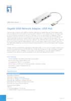 Datasheet for LevelOne USB-0503, EAN: 4015867226674