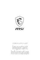 Datenblatt zu MSI 306-7ZP2B11-CE0, EAN: 4719072849627