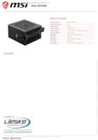 Datasheet for MSI 306-7ZP2A11-CE0, EAN: 4719072849603