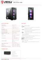 Datenblatt zu MSI 306-7G18R21-809, EAN: 4719072829315