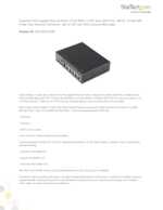 Datasheet for Startech.com IES1G52UPDIN, EAN: 0065030889582