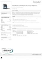 Datenblatt zu Kensington EQ156A169E, EAN: 4049793089003