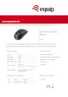 Datenblatt zu Equip 245107, EAN: 4015867222706