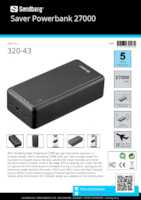 Datasheet for Sandberg 320-43, EAN: 5705730320439