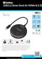 Datasheet for Sandberg 136-72, EAN: 5705730136726