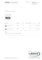 Datasheet for Gira 024427, EAN: 4010337244271