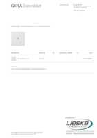 Datenblatt zu Gira 0274112, EAN: 4010337044673