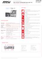 Datasheet for MSI 7E84-002R, EAN: 4711377391283