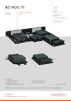 Datasheet for RACKMOUNT.IT AC-NUC-T1, EAN: 8720297443152