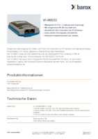 Datenblatt zu Barox VI-00022, EAN: 0841144101822