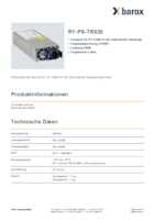 Datenblatt zu Barox RY-PS-TR920