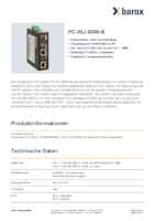 Datenblatt zu Barox PC-INJ-60W-B
