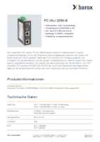 Datenblatt zu Barox PC-INJ-30W-B