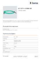 Datasheet for Barox AC-SFP-VKMM-5M