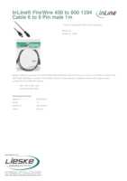 Datasheet for Inline 36901, EAN: 4043718038206