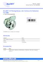 Datasheet for Allnet ALL-S0002002, EAN: 4038816009821