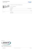 Datenblatt zu Hager MES-SFV55, EAN: 7611919022552