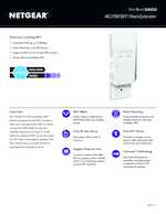 Datasheet for Netgear EX6250-100PES, EAN: 0606449136920