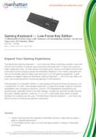 Datasheet for Manhattan 179485, EAN: 766623179485