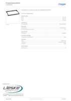 Datasheet for Hager FZ941WE, EAN: 7611919323758