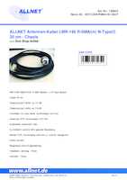 Datasheet for Allnet ANT-CAB-RSMA-N-f-30-P, EAN: 4038816135650