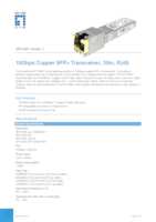 Datasheet for LevelOne SFP-6601, EAN: 4015867222560