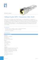 Datenblatt zu LevelOne SFP-6601, EAN: 4015867222560