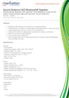 Datasheet for Manhattan 165259, EAN: 766623165259