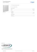 Datenblatt zu Hager MES-TMP6090, EAN: 7611919024259
