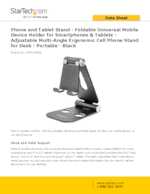Datasheet for Startech.com USPTLSTNDB, EAN: 0065030888028