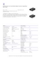 Datasheet for LevelOne FVT-2201, EAN: 4015867225486
