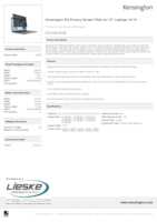 Datasheet for Kensington EQ140A1610E, EAN: 4049793088938