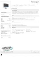 Datenblatt zu Kensington EQ240A1610E, EAN: 4049793089355