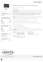 Datenblatt zu Kensington EQ238A169E, EAN: 4049793089331