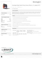 Datenblatt zu Kensington HC140A1610E, EAN: 4049793088235