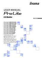 Datasheet for Iiyama XU2293HSU-B7, EAN: 4948570124565