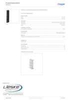 Datasheet for Hager M5283, EAN: 4012740857550