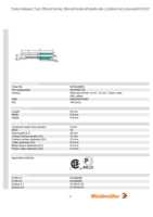 Datenblatt zu Weidmüller 9019220000, EAN: 4008190151607