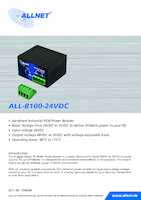 Datasheet for Allnet ALL-B100-24VDC, EAN: 4038816058737