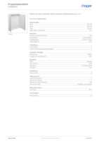Datenblatt zu Hager FWB63D, EAN: 3250612736874