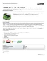 Datasheet for Phoenix Contact 2700975, EAN: 4046356665513