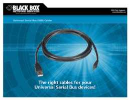 Datasheet for BlackBox USB05-0013, EAN: 00822088120179