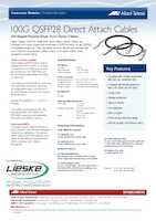 Datenblatt zu Allied Telesis AT-QSFP28-1CU, EAN: 0767035217260