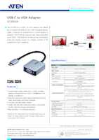 Datasheet for Aten UC3002A-AT, EAN: 4710469340000