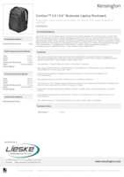 Datenblatt zu Kensington K60382EU, EAN: 5028252596855